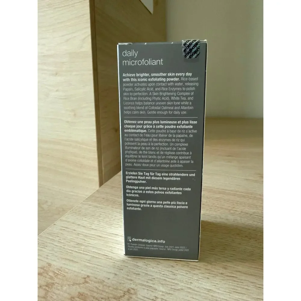 $69 Dermalogica Daily Microfoliant 2.6 oz Rice Powder Exfoliator